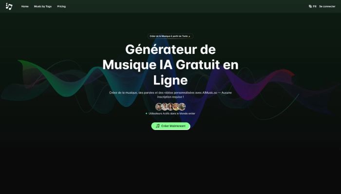 ai music generator free online generateur de musique ia avec paroles