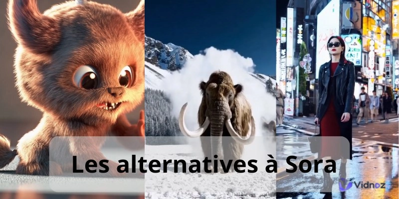 Les 6 meilleures alternatives à Sora pour créer des vidéos à partir de texte