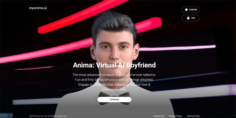 anima petit ami virtuel