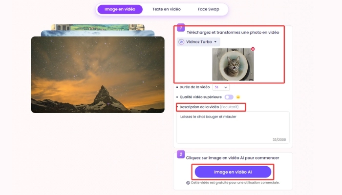animer motif de broderie avec ia