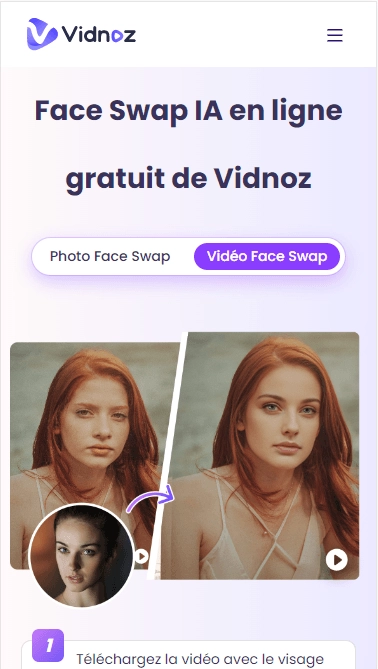 app face swap vidnoz