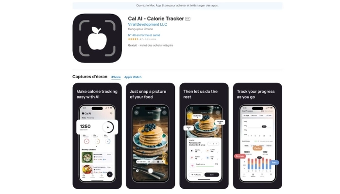 cal ai compteur de calories ia