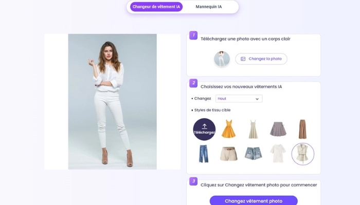 change de style vestimentaire avec vidnoz