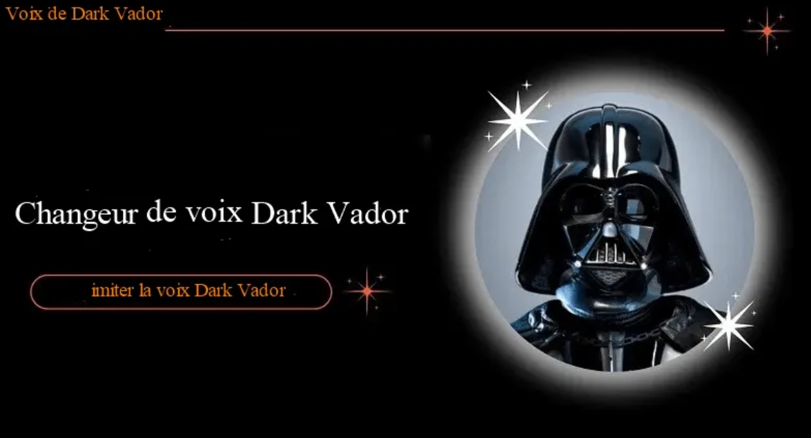 changeur de voix Dark Vador imyfone