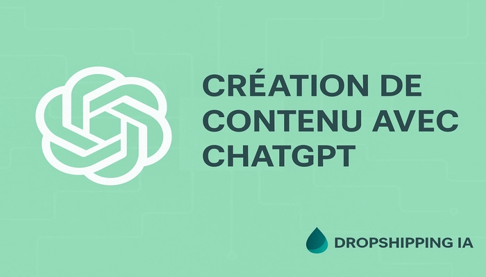 ChatGPT dropshipping ia