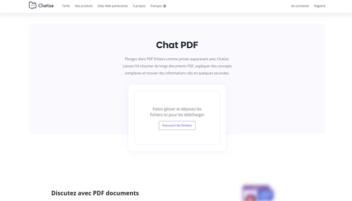 chatize chatpdf gratuit