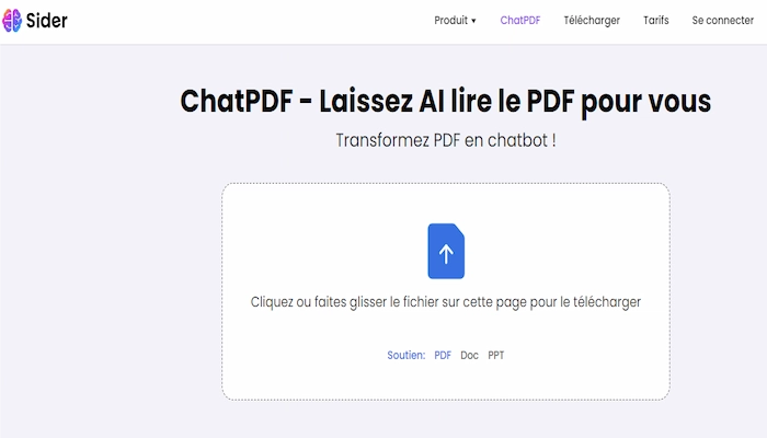 chatpdf alternative sider