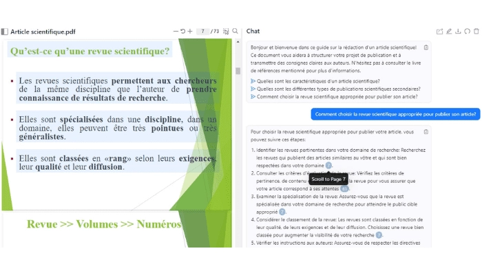 chatpdf gratuit ai