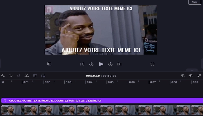 clipchamp creer memes video deux