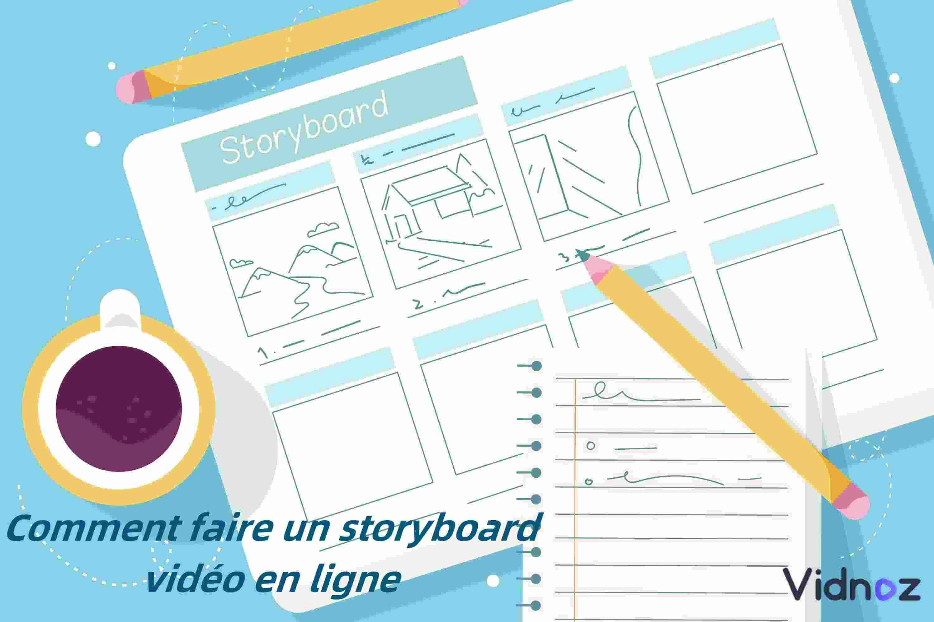 Comment faire un storyboard vidéo en ligne à l'aide de modèles numériques ?