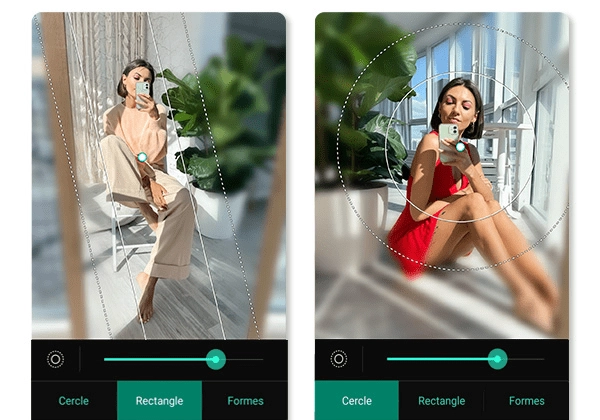 comment flouter un visage sur une photo android