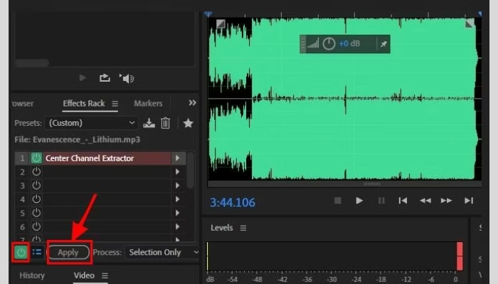 comment isoler la voix de chanson avec adobe audition