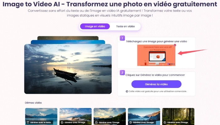 comment transformer une photo en video avec ia