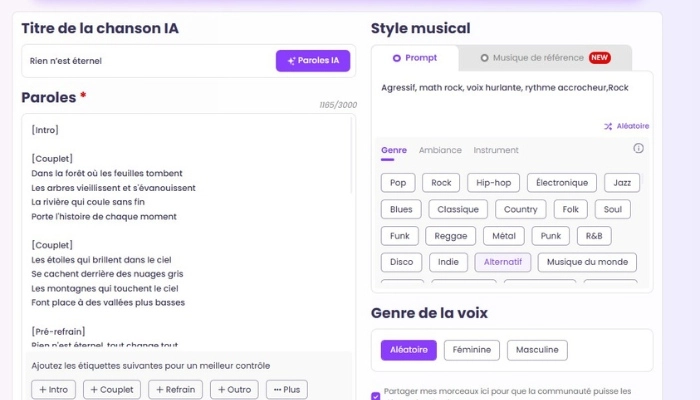 convertir fredonnement en musique vidnoz