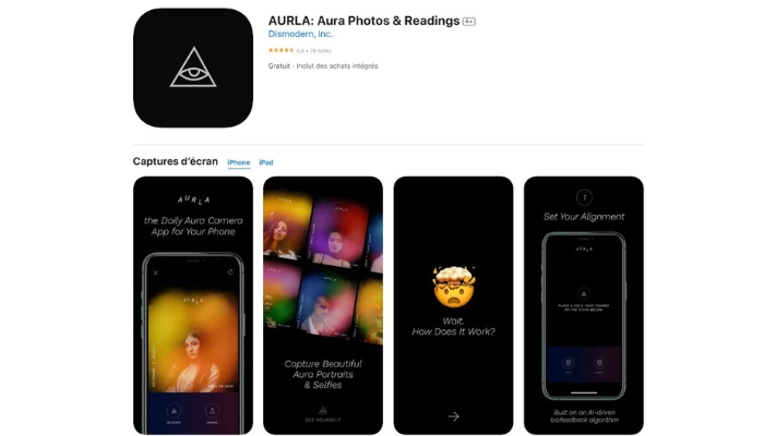 couleur aura test avec aura energy aura reader