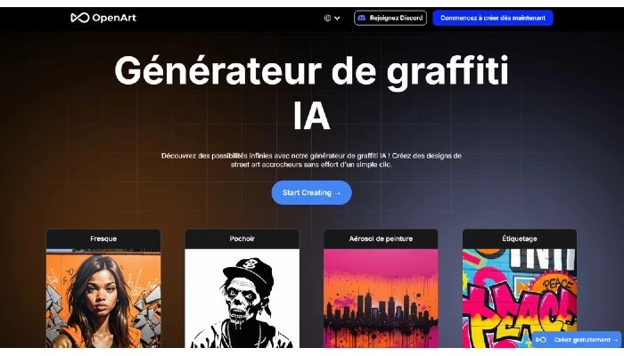 createur de graffiti openart