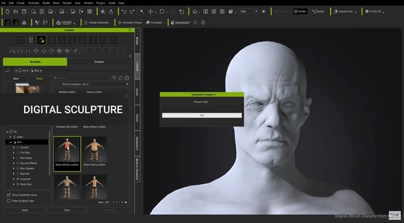 Créateur de visage 3D professionnel en ligne Headshot 2