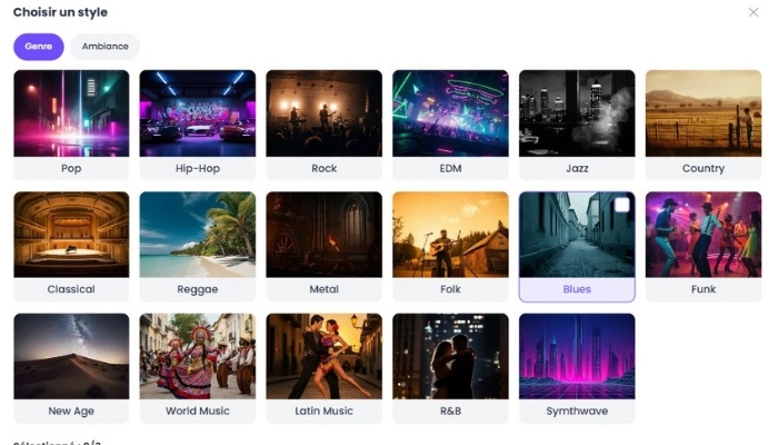 creer clip musical inspiree par fredonnement vidnoz