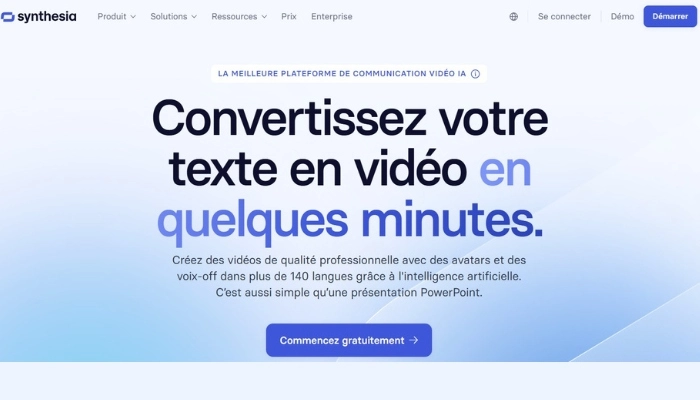 creer message video personnalise gratuit avec synthesia