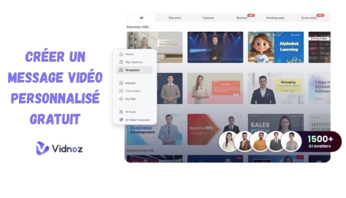 creer message video personnalise gratuit