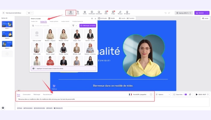 creer quiz video avec vidnoz