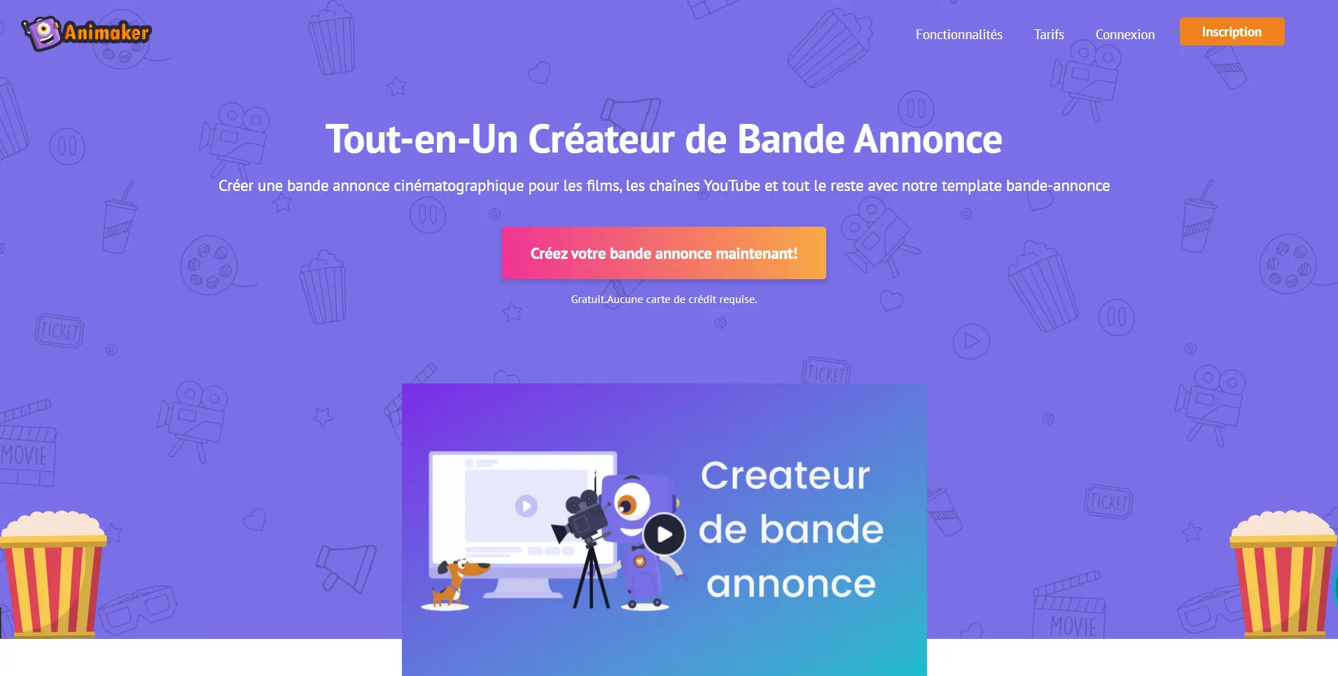 creer une bande annonce film