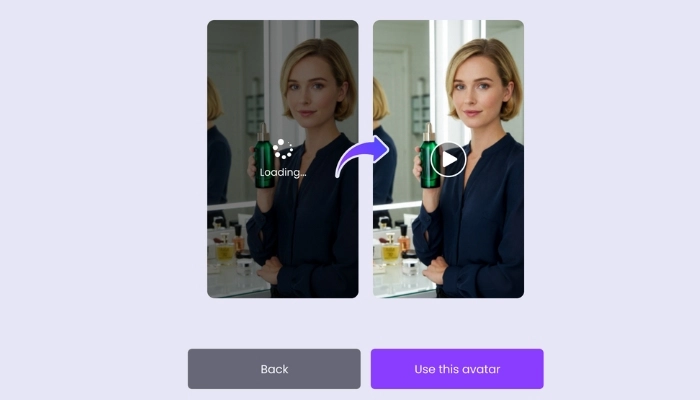 creer une video ugc ia avec vidnoz