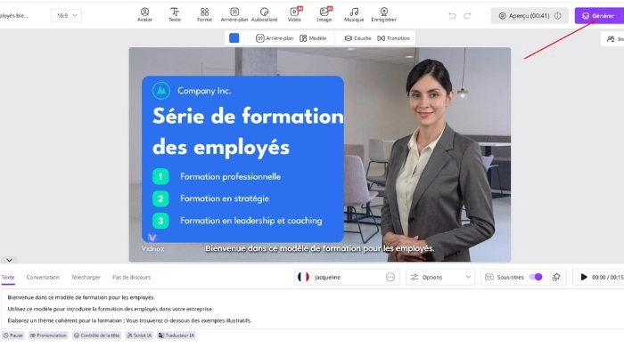 creer video formation en comptabilite avec ia