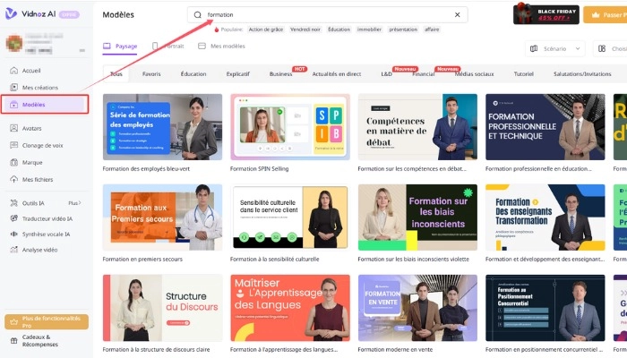 creer video formation en comptabilite avec vidnoz