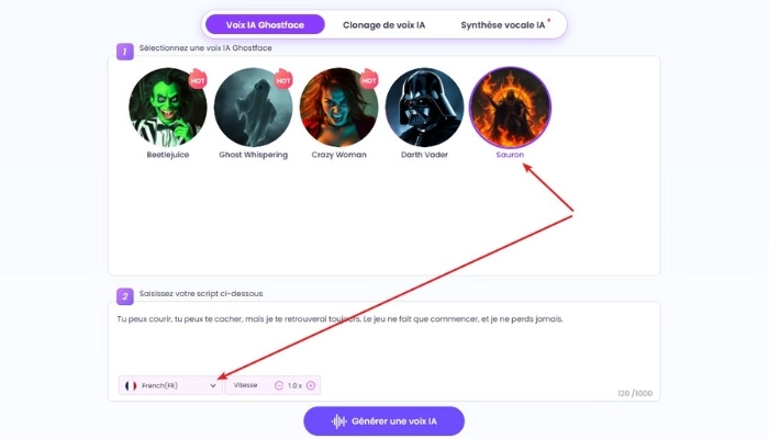 creez des voix qui font peur avec vidnoz