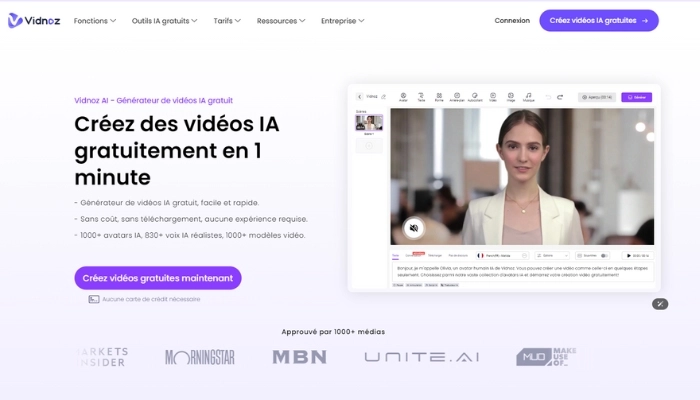 creez un avatar ia pour surmonter anxiete du eye contact avec vidnoz ai