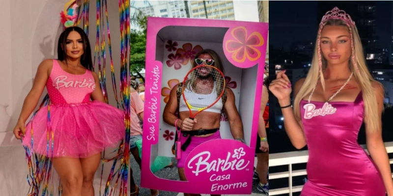 déguisement de carnaval barbie