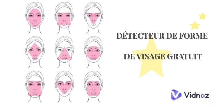 Top 4 des détecteurs de forme de visage gratuits : Test forme du visage sur photo