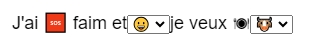 Editpad Emojis traduits