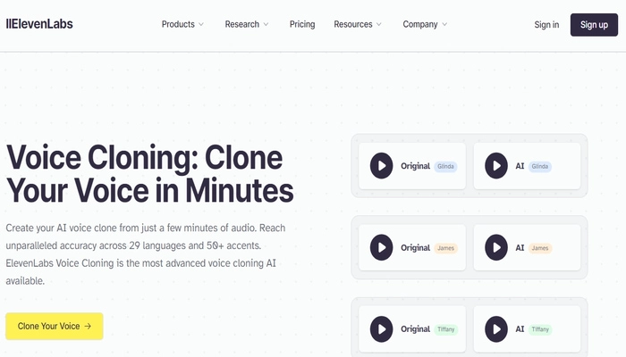 ElevenLabs IA changement de voix gratuit