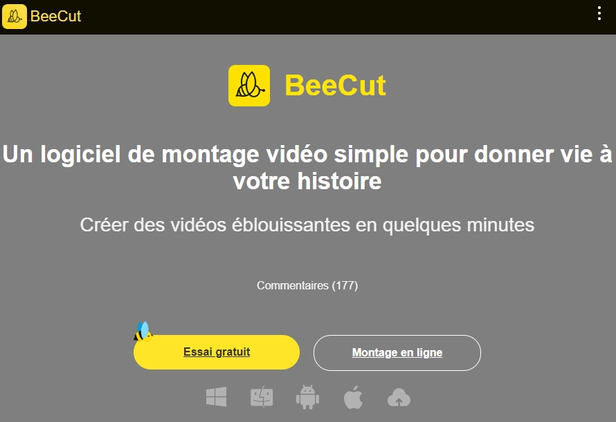 extraire audio video beecut