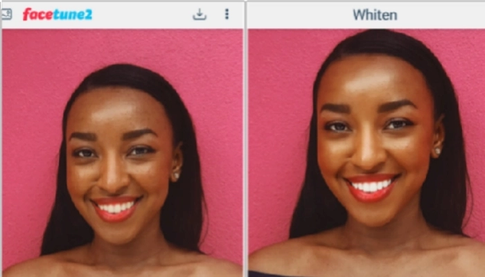 facetune blanchir les dents sur les photos