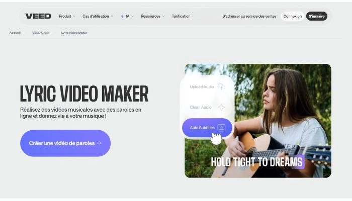 faire une video karaoke veed