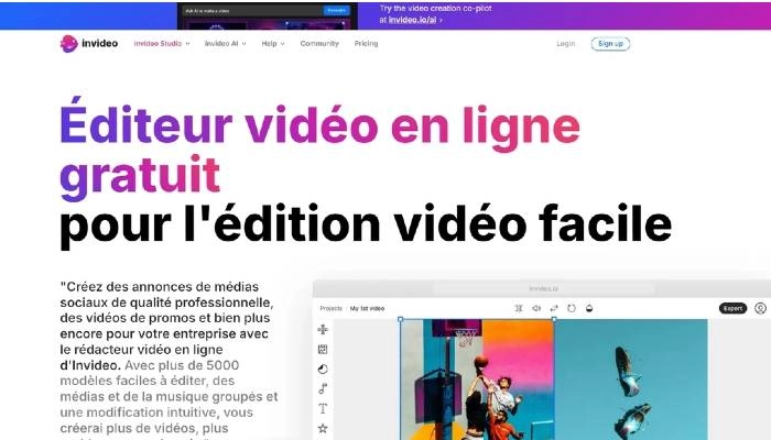 faire une video promotionnelle invideo