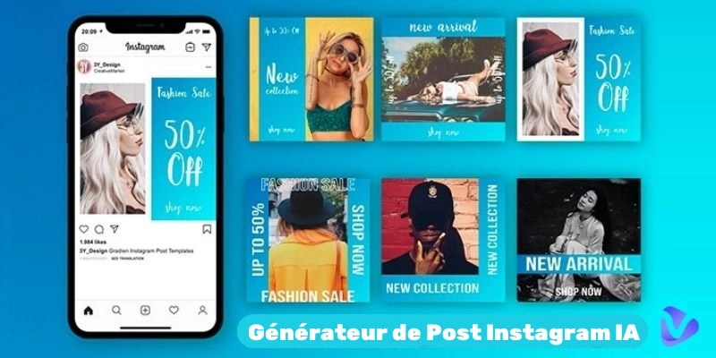 9 meilleurs application d’IA pour créer des post instagram