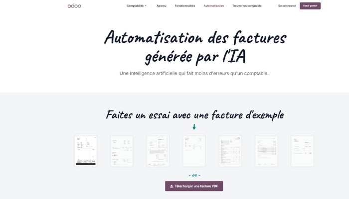 ia comptabilite odoo