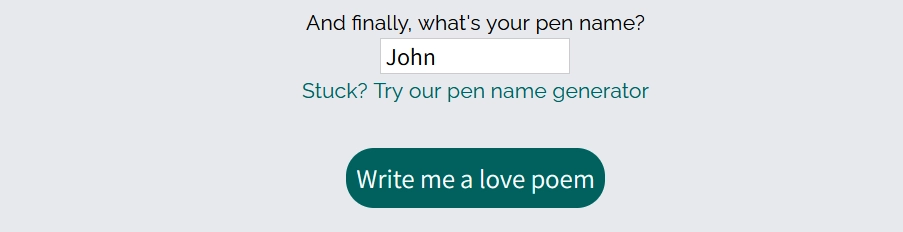 joyeux saint valentin AI Poem Generator