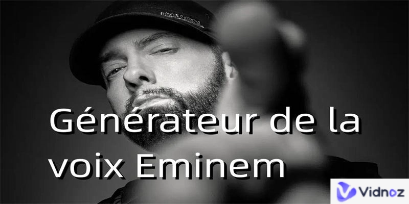 Meilleur générateur de la voix Eminem par l'IA – Recréez la voix du rappeur avec toute sa personnalité