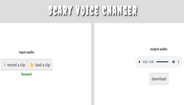 lingojam changeur de voix Ghostface en ligne