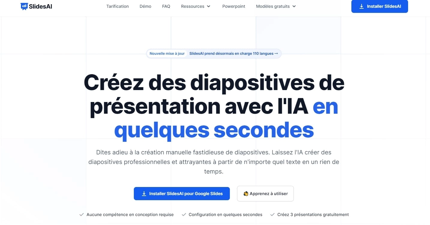 logiciel ia pour les enseignants slidesai