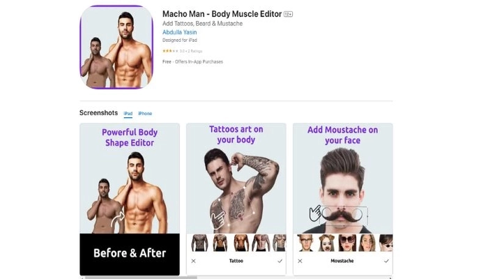 MachoMan ia muscle