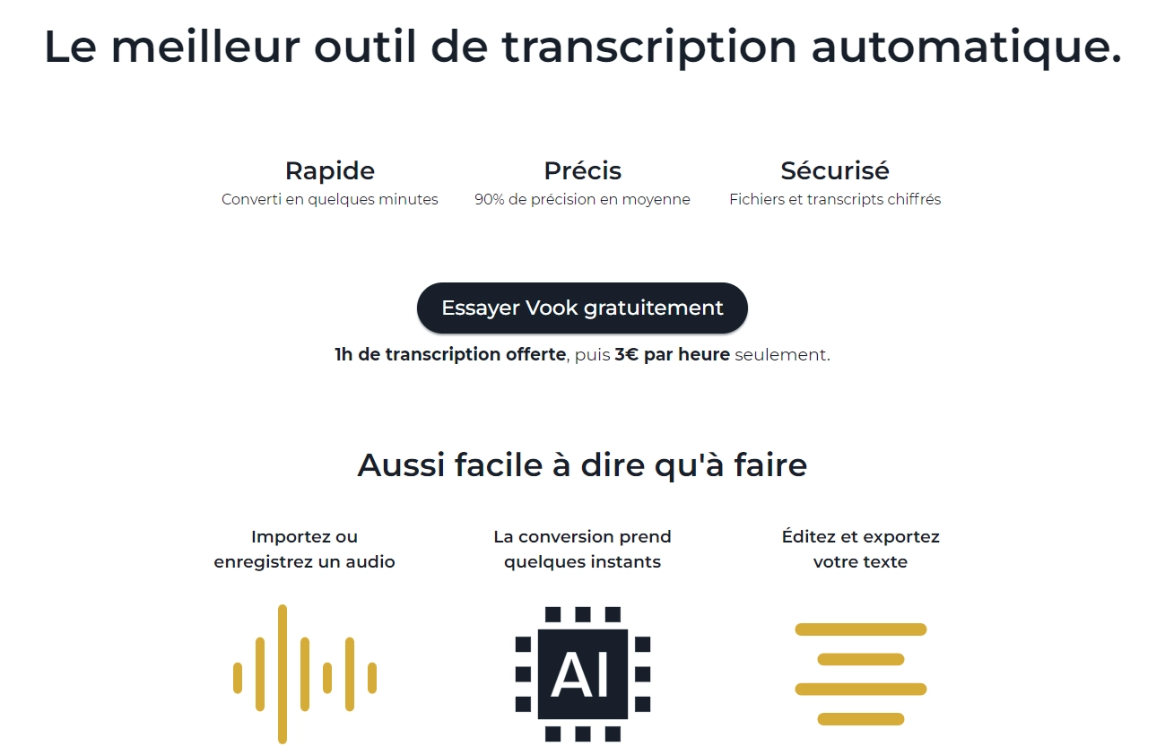 meilleur outil de transcription automatique