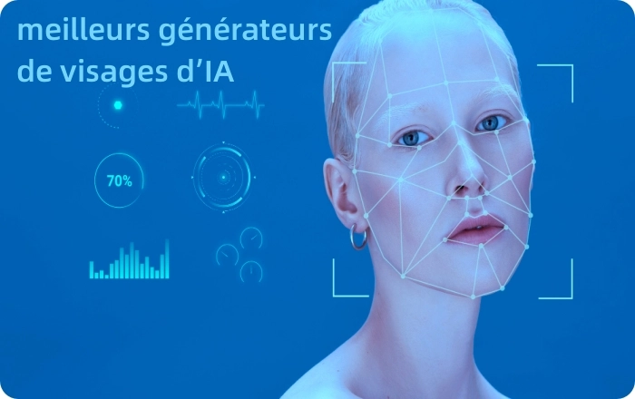 Générateur de visages par l’IA : créer des contenus originaux et réalistes en un seul clic