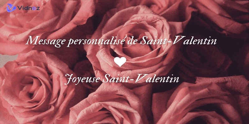 message saint valentin