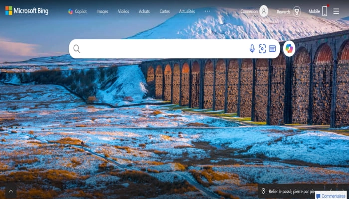 Microsoft Bing moteur de recherche IA